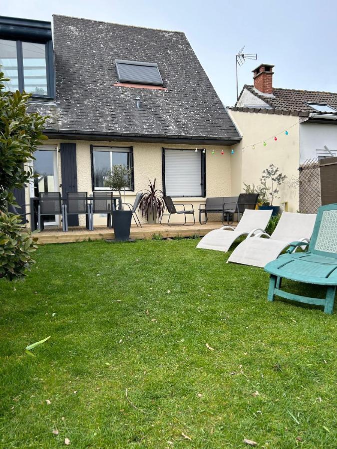 Cottage Proche Du Bord De Mer Et Au Coeur Des Dunes Merlimont-Plage Esterno foto