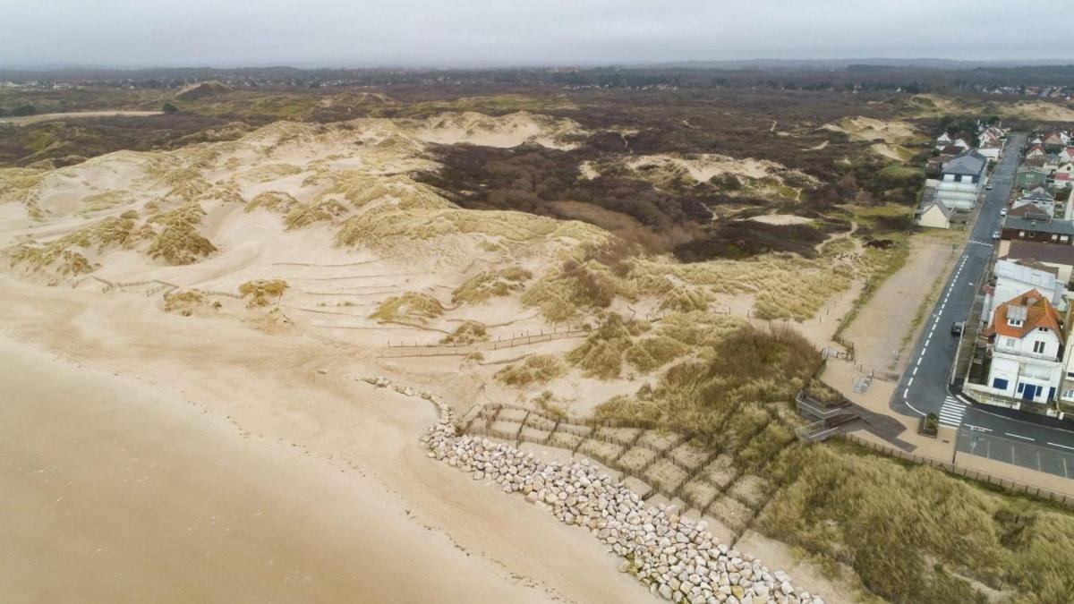 Cottage Proche Du Bord De Mer Et Au Coeur Des Dunes Merlimont-Plage Esterno foto